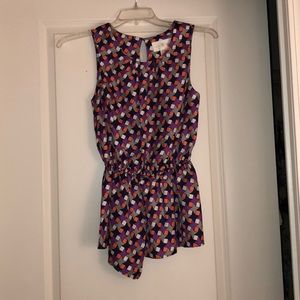 Julie Brown Peplum Top